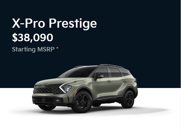 Kia Sportage X-Pro Prestige
