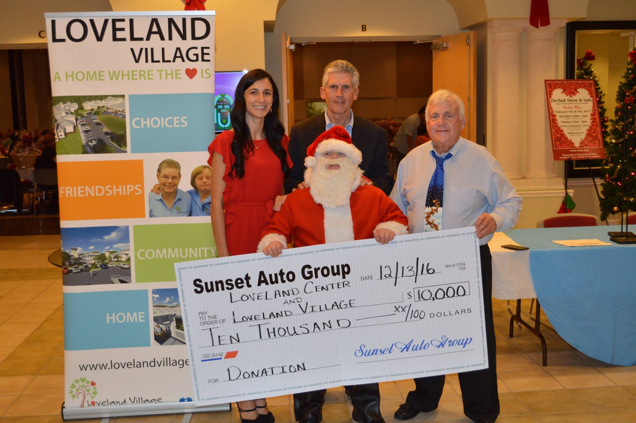 Loveland Center Donation 2016