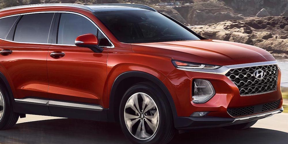 2019 Hyundai Tucson Driving Near Ocean