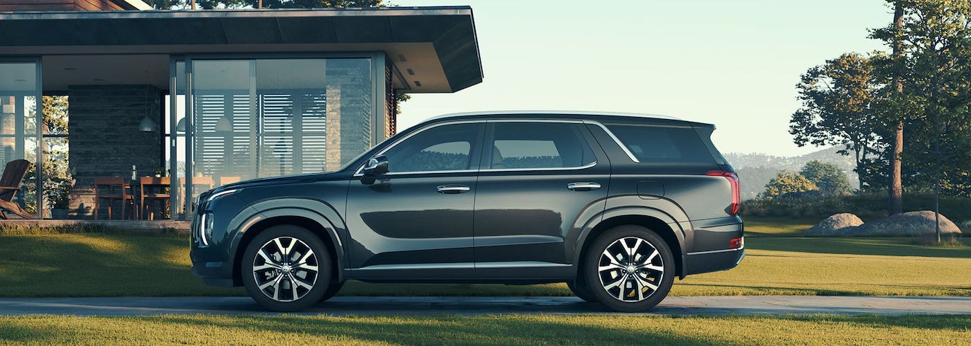2020 Hyundai Palisade Parked Outside Home