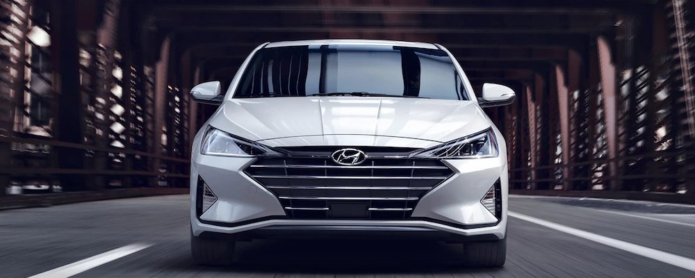 2019 Hyundai Elantra driving