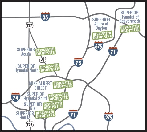 Goodwill Dropoff Map