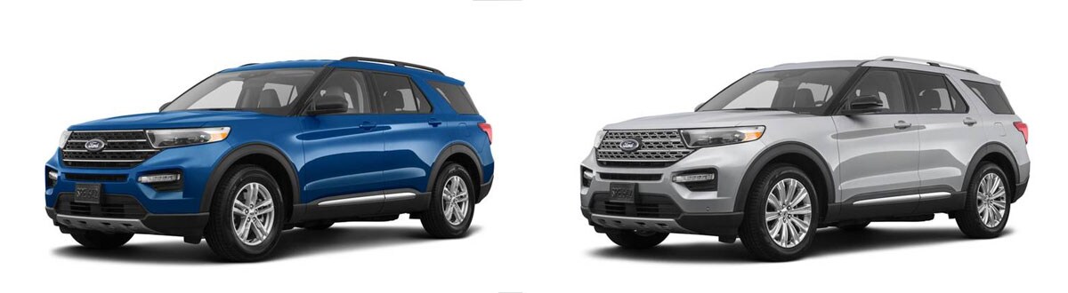 2020 Ford Explorer XLT vs 2020 Ford Explorer Limited