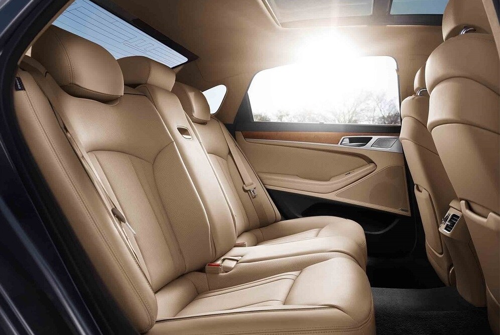 Genesis G80 Interior Tan Leather