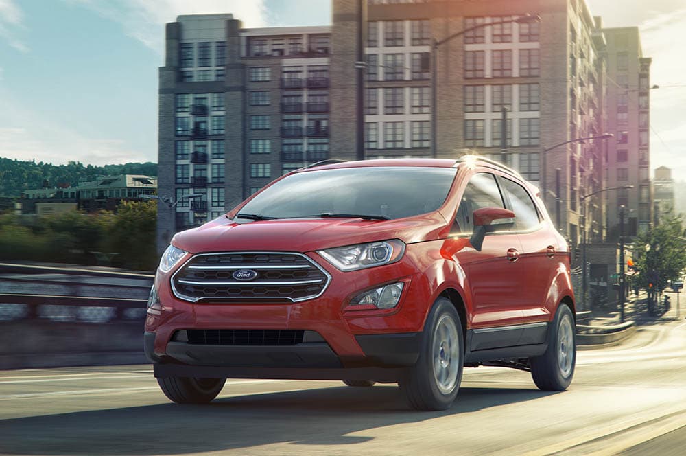 2019 Ford EcoSport 2019 Ford EcoSport driving down city road