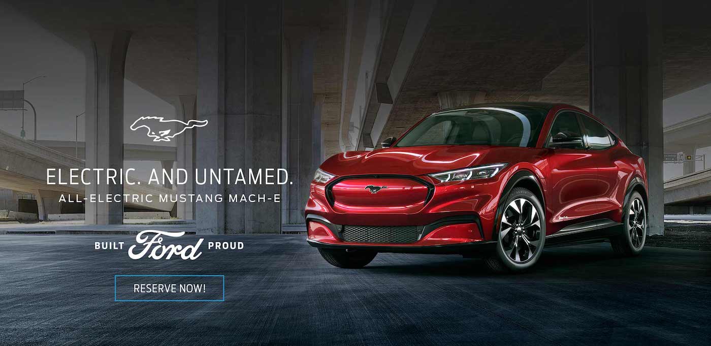Reserve your 2021 Ford Mach-E now