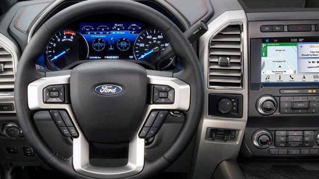 The 2019 F-250 Super Duty features advanced safety features