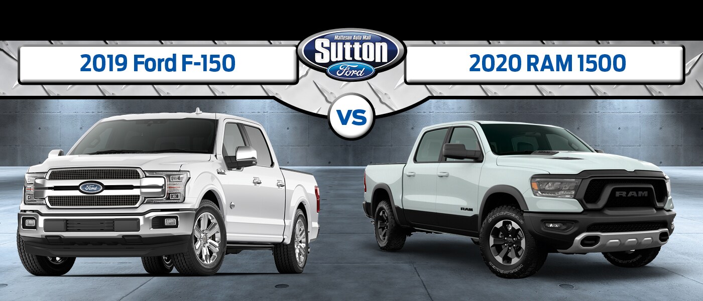 2019 Ford f-150 vs. 2020 RAM 1500