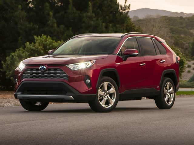 New 2020 Toyota RAV4 Hybrid Front Angle View