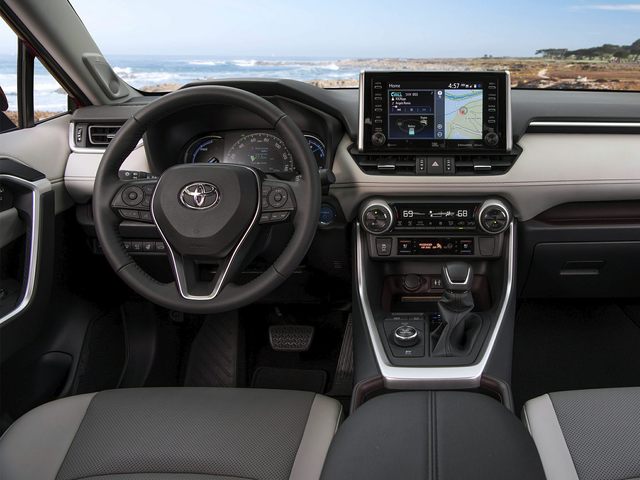 New 2020 Toyota RAV4 Hybrid Interior Dashboard