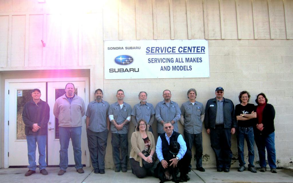 Sonora Subaru Service Department