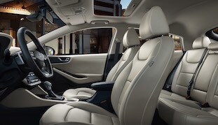 2018 Hyundai Ioniq Hybrid interior 2018 Hyundai Ioniq Hybrid interior