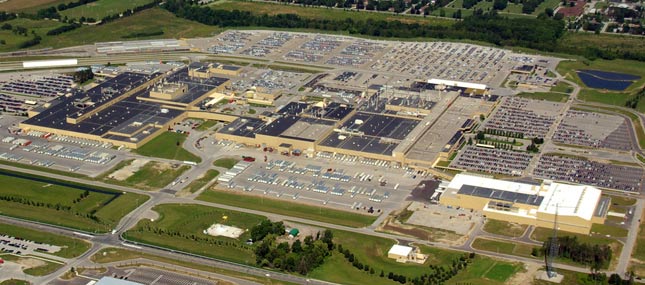 Honda plant in Alliston, Ontario