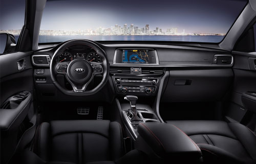 2017 KIA Optima Dashboard