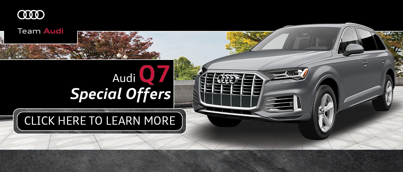 Audi Q7 Special Offers