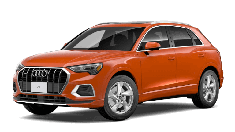 2022 Audi Q3 Premium Plus in Pulse Orange exterior