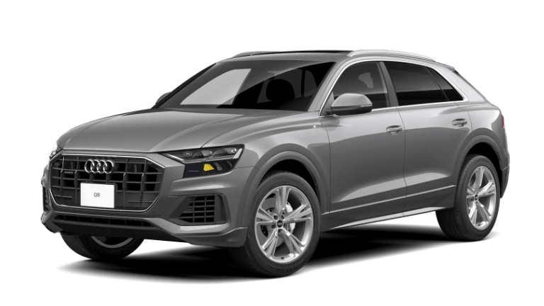 2022 Audi Q8 Premium in Samurai Gray exterior