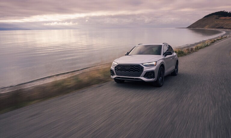 2025 Audi SQ5 Exterior Driving By Water