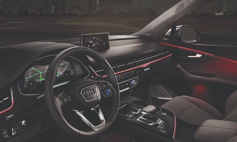 2020 Audi Q7 Leather Dashboard