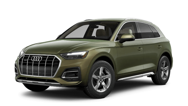 2023 Audi Q5 45 in District Green Metallic exterior