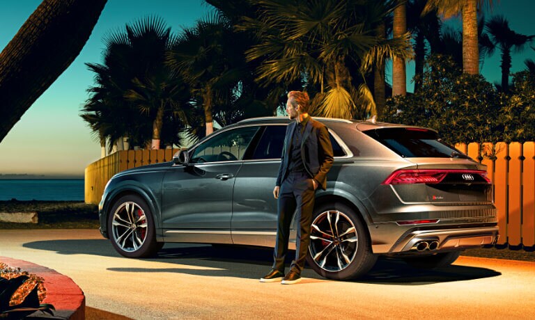 2023 Audi SQ8 Exterior Parked Scenic
