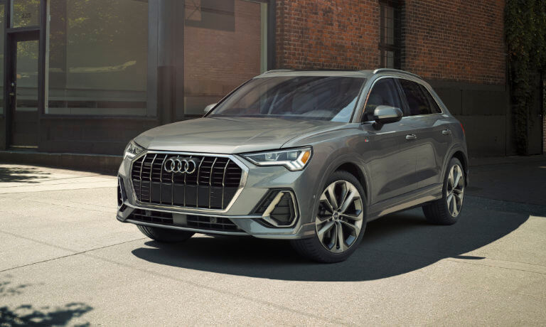 2023 Audi Q3 Exterior Exiting Downtown Alleyway