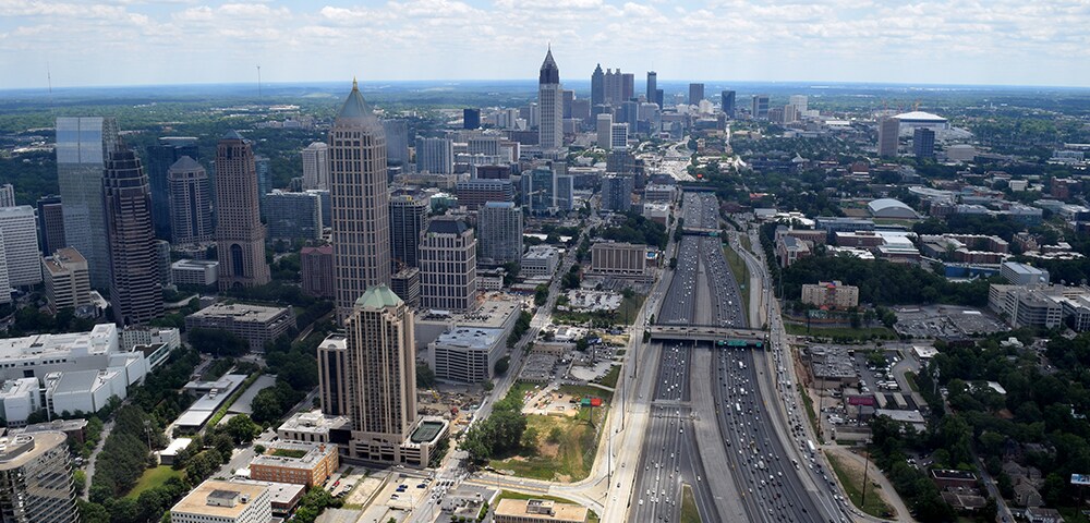 Atlanta, GA View of Atlanta, Georgia