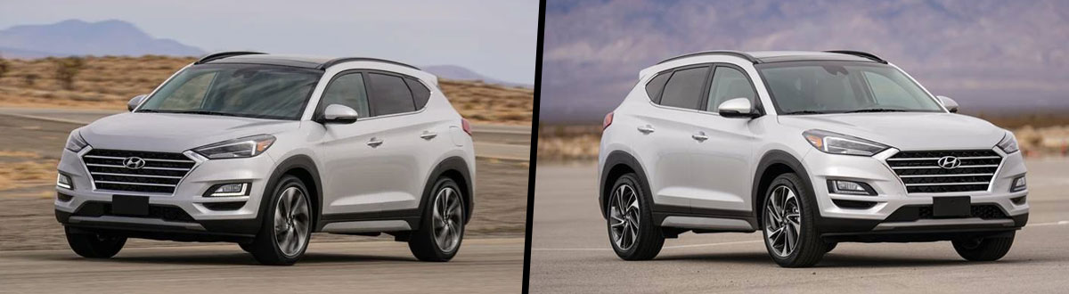 2020 Hyundai Tucson vs 2019 Hyundai Tucson