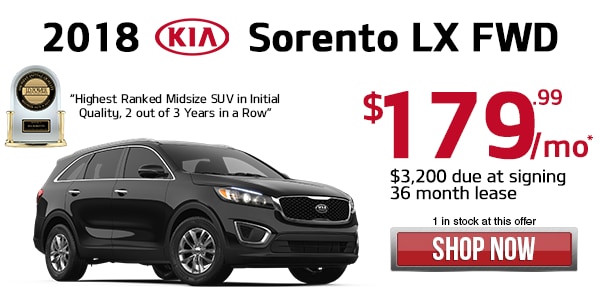 Sorento Lease Special
