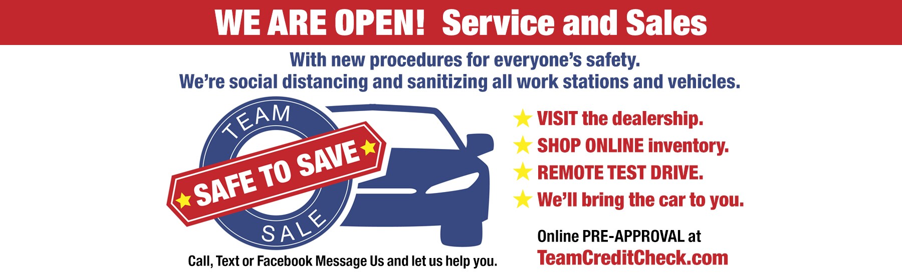 Team Safe to Save