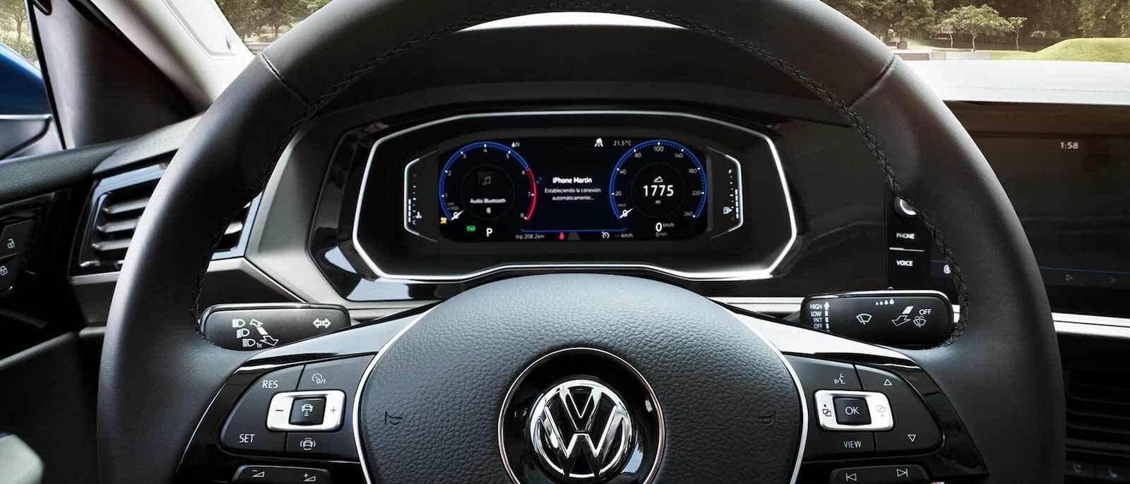 2020 VW Jetta The interior of the 2020 VW Jetta