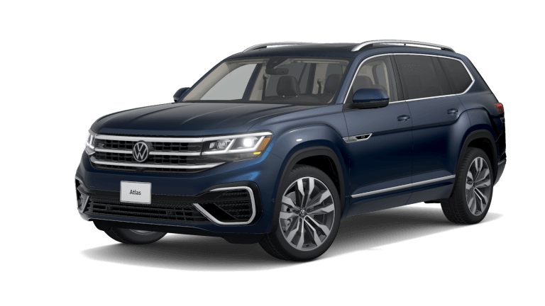 2023 Volkswagen Atlas SEL Premium R-Line Exterior - Tourmaline Blue