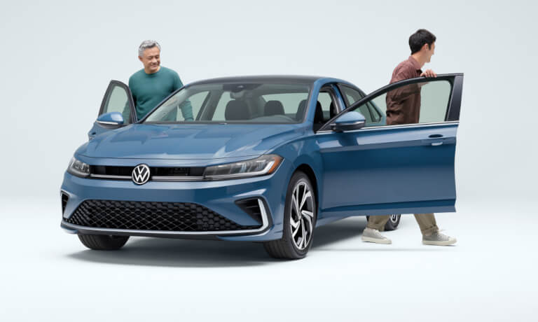 2026 Volkswagen Jetta Exterior With Two People Exiting