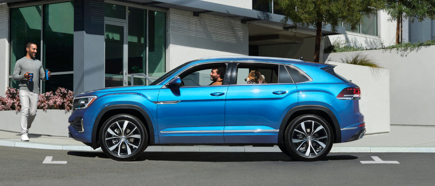 2026 Volkswagen Atlas Cross Sport Exterior On City Street