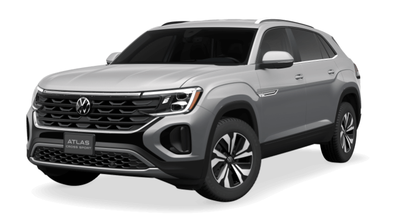 2026 Volkswagen Atlas Cross Sport SE Exterior - Silver Mist