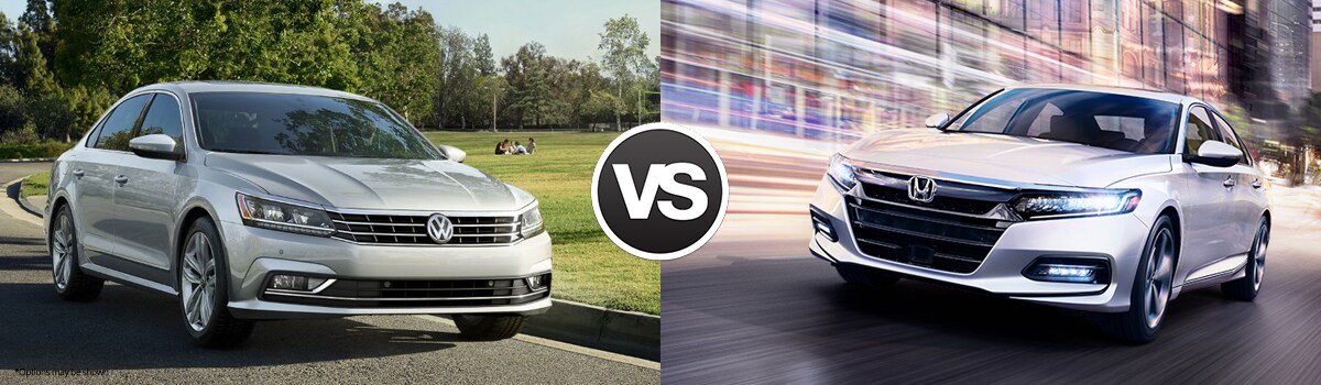 2018 Volkswagen Passat vs Honda Accord
