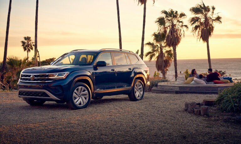 2021 Volkswagen Atlas Exterior Sunset Beach
