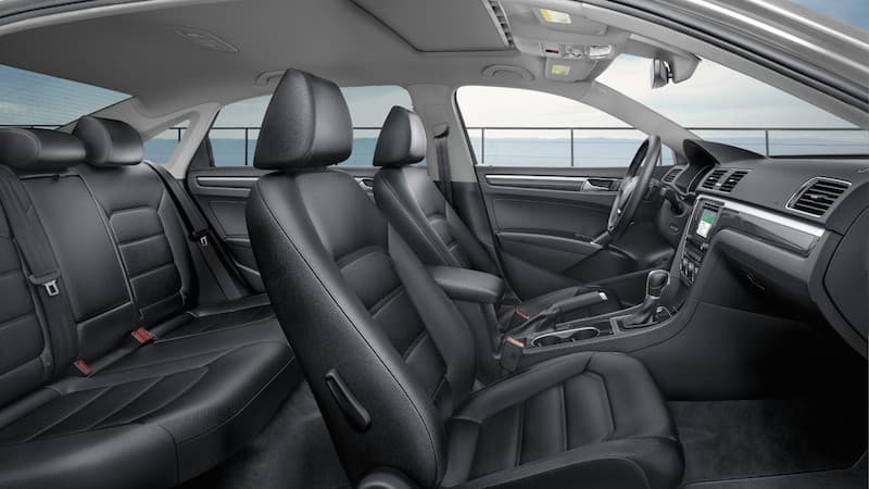 2019 VW Passat Interior The interior of the 2019 VW Passat