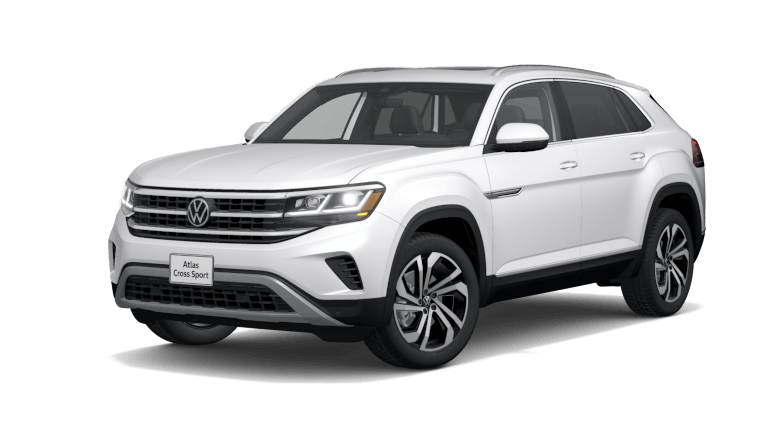 2023 Volkswagen Atlas Cross Sport SEL Exterior - Opal White Pearl