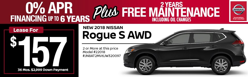 2018 Nissan Rogue S AWD Lease Special at Team Nissan New Hampshire 2018 Nissan Rogue S AWD Lease Special at Team Nissan New Hampshire