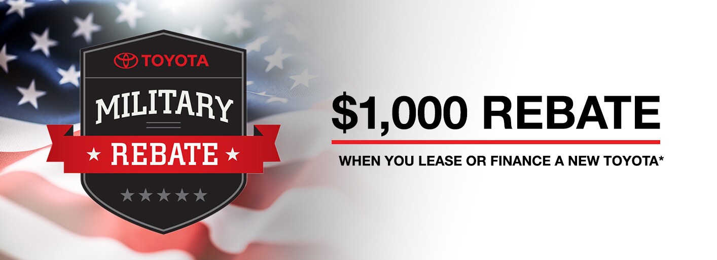 Toyota Military Rebate