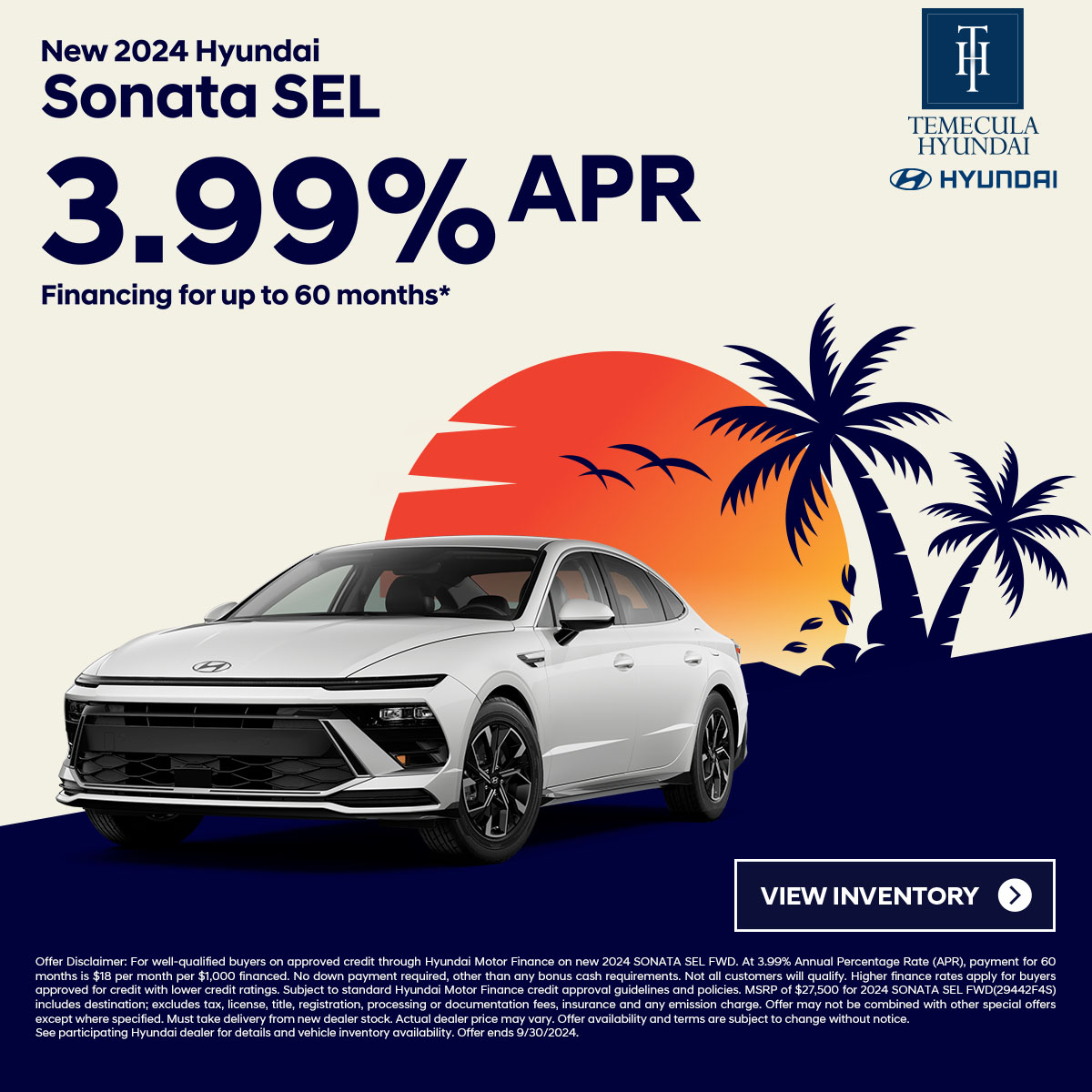 New Hyundai Vehicle Specials in Temecula, CA | Temecula Hyundai