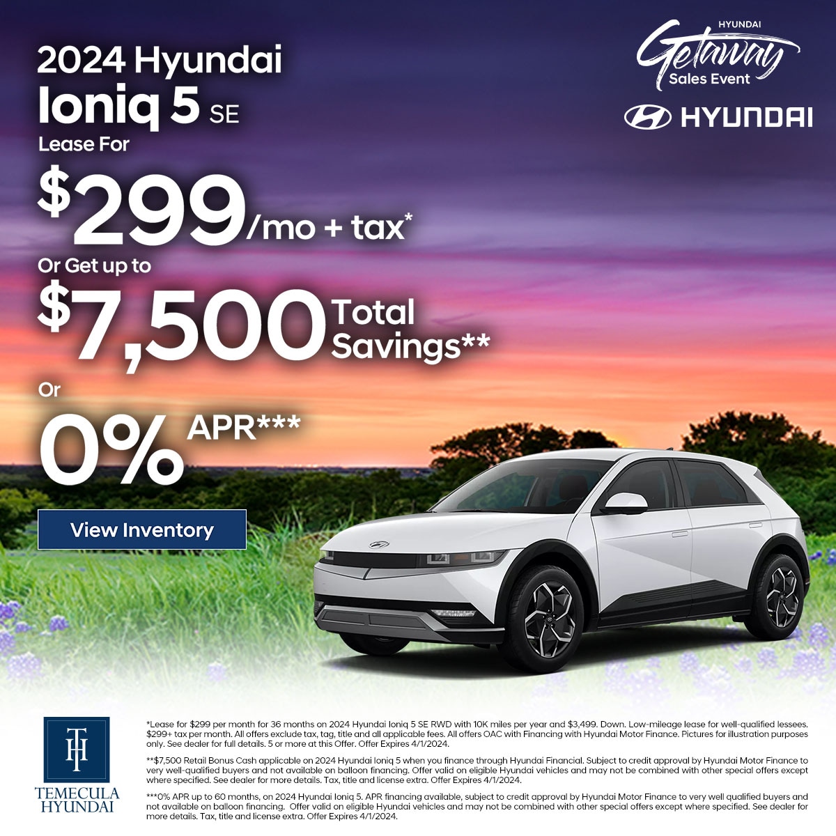 New Hyundai Vehicle Specials in Temecula, CA | Temecula Hyundai