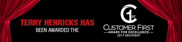 Customer First Award for Excellence