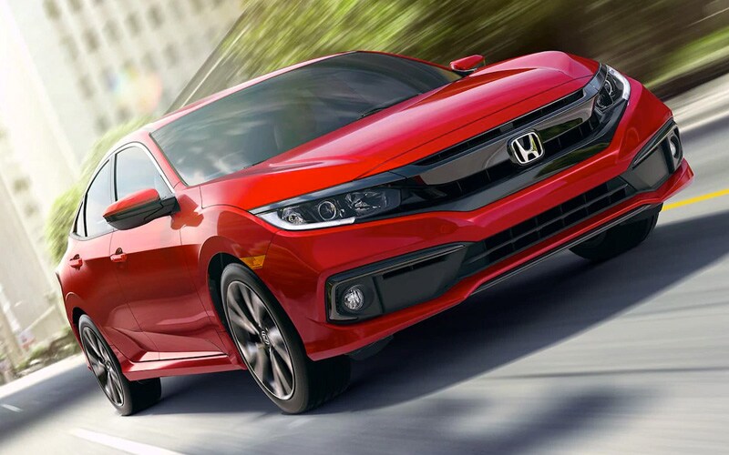 2021 Honda Civic Red
