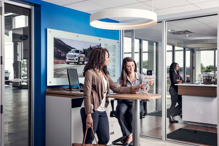 Ford Service Waiting Room