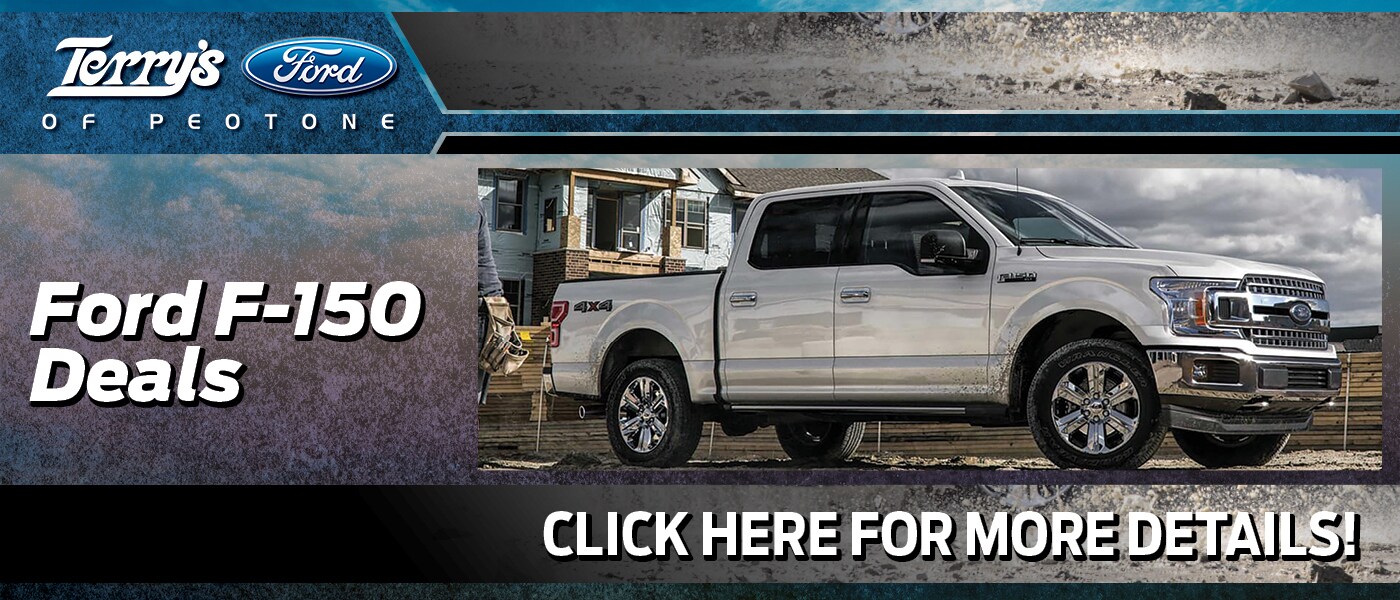 2020 Ford F-150 Deals banner