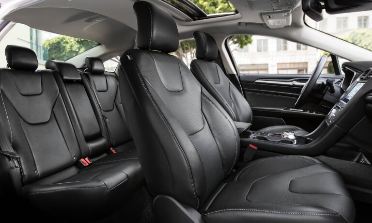 2020 Ford Fusion interior seating sideview