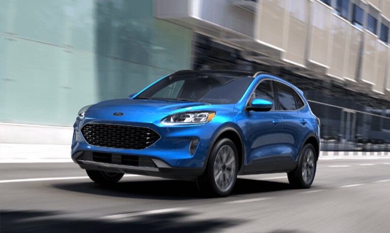 2020 Ford Escape exterior driving in city