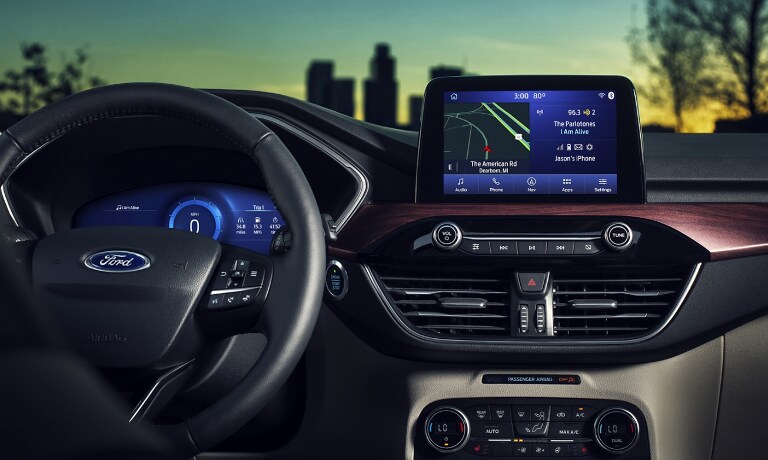 2020 Ford Escape interior dashboard